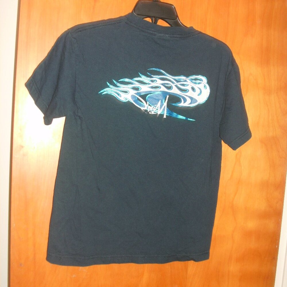 O'NEILL Surf Tee T Shirt  Navy Blue Cotton Short Sleeve Surfing Surfboards ~ L